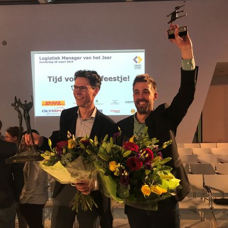 Nick Vreeswijk winnaar Jong Logistiek Talent 2019