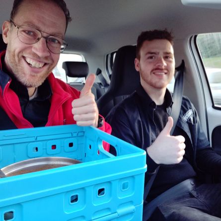 Danny vertelt: ‘Met zelfgemaakte soep door de stad’