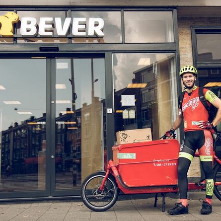 Cycloon gaat de pakketten van Bever bezorgen