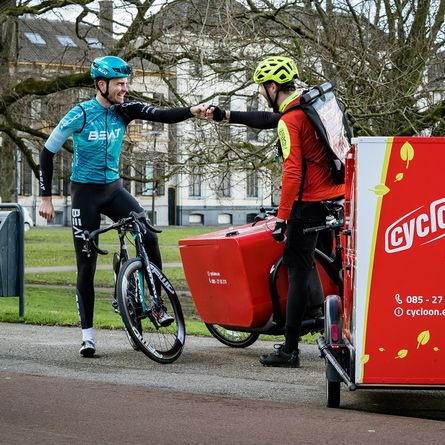 Cycloon Post & Fietskoeriers nieuwe partner van BEAT Cycling