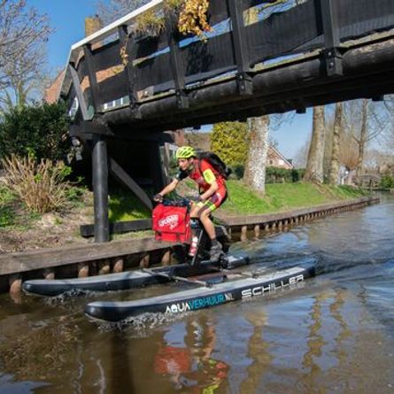 Bezorgen op de waterfiets? 1 april!